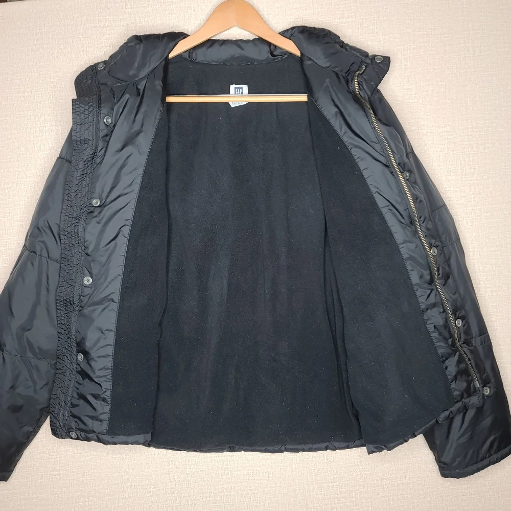GAP Puffer Jacket Black | Coat - Picture 3 of 7